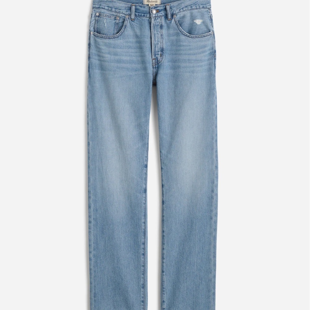 MADEWELL- The Dean Easy Straight Jean - Picture 5 of 8